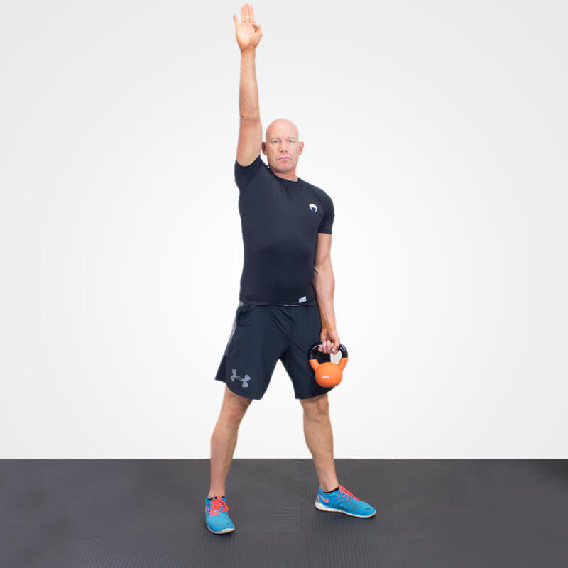 KETTLEBELL WINDMILL POSITION 1