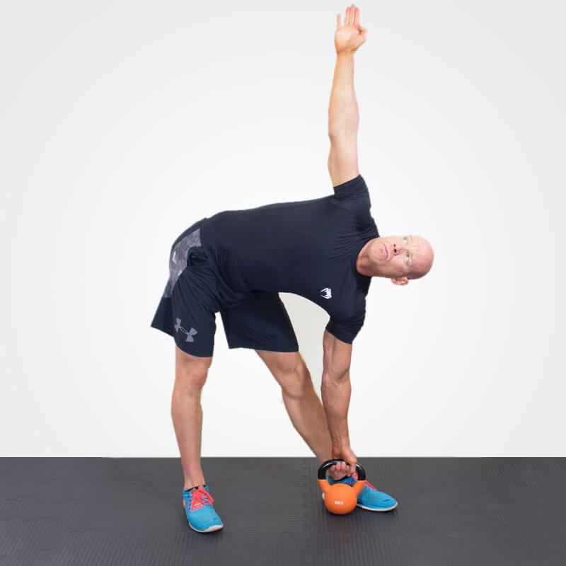 KETTLEBELL WINDMILL POSITION 2