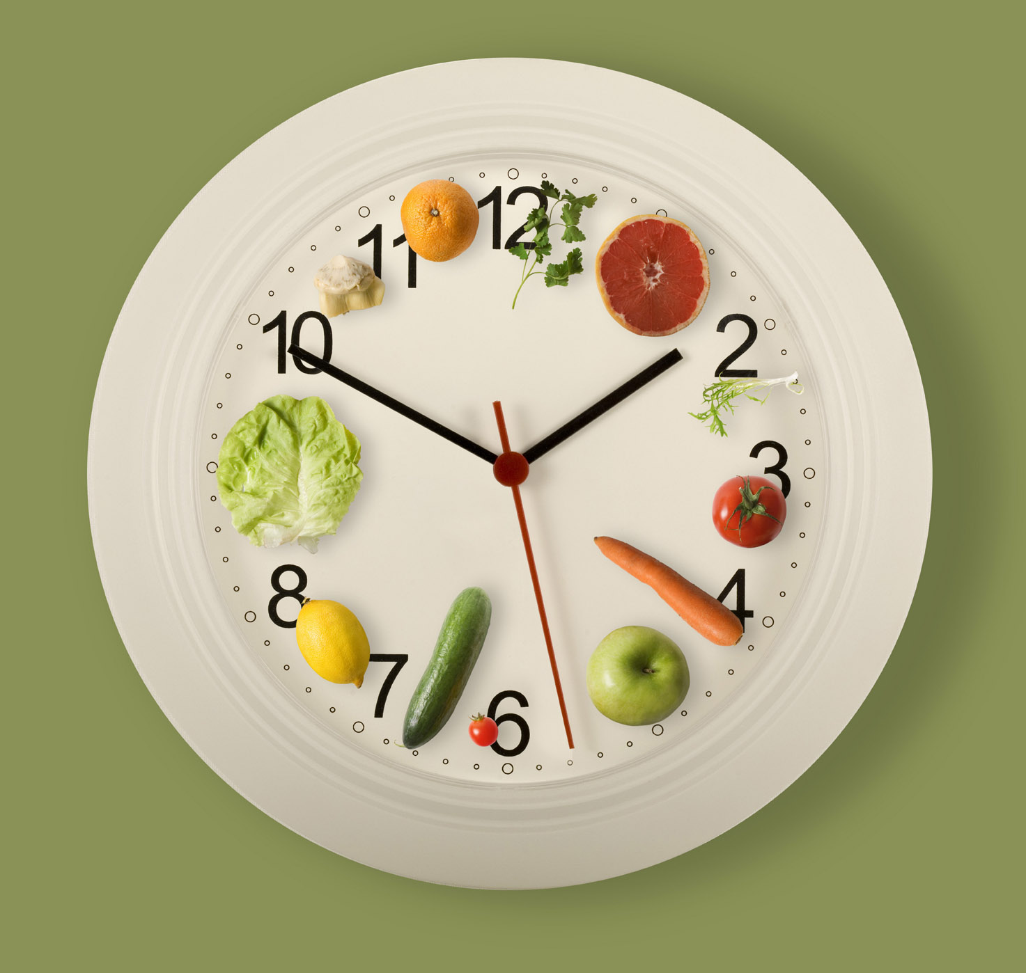 fruitvegclock